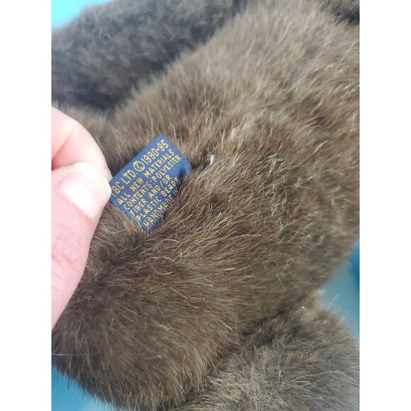 Boyds Plush Bear Vintage 90's 5 Way Jointed Brown Appx 16" Read - Picture 10 of 13